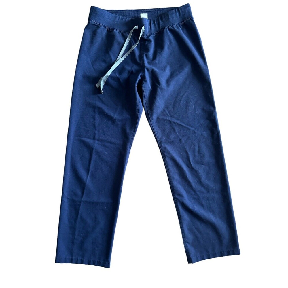 FIGS Livingston Basic Scrub Pants in Navy Womens Size Small With pockets